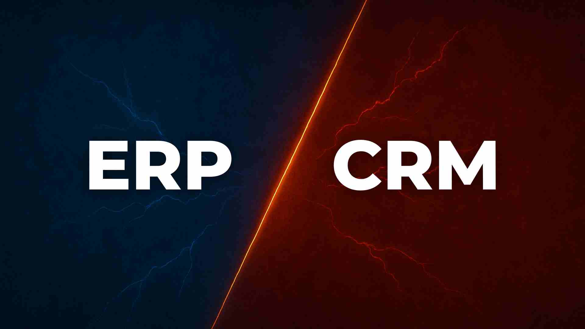 ERP vs. CRM