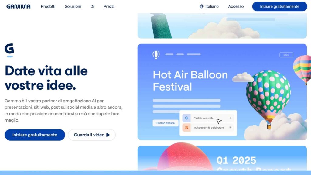 Gamma.App - Tool AI per fare presentazioni