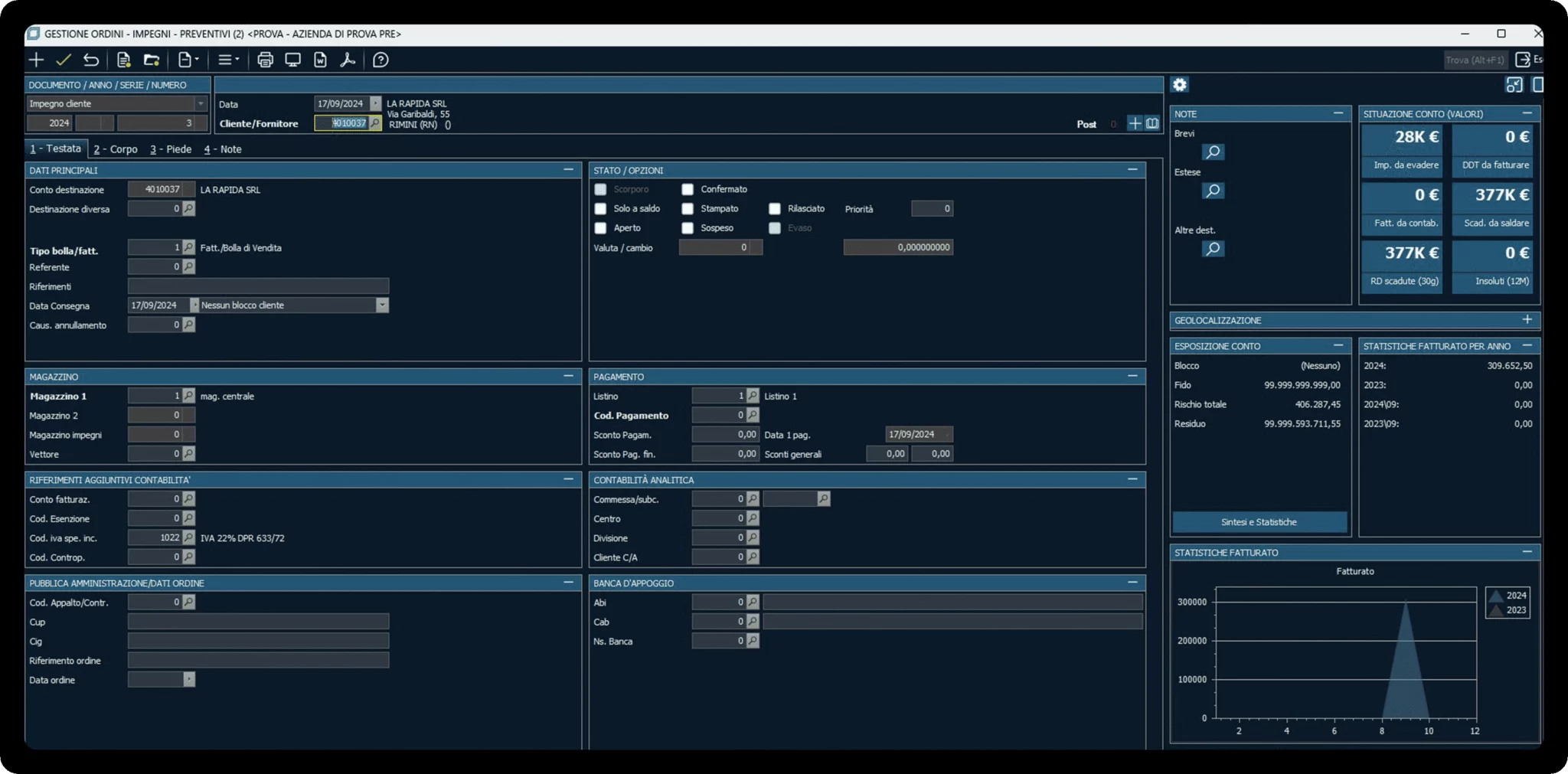 Business Experience - Software Gestione di NTS Informatica